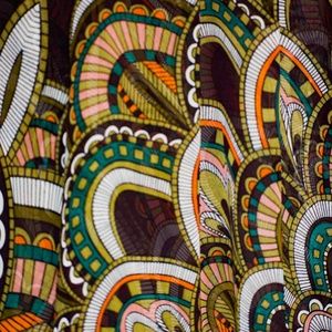 Fun, sheer patterned blouse